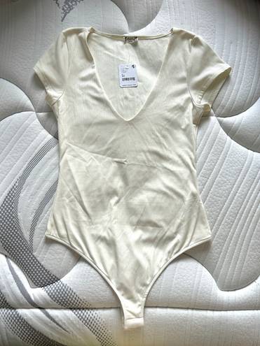 Free People Short Sleeve Bodysuit