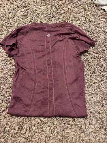 Lululemon Swiftly Tech Short Sleeve Purple