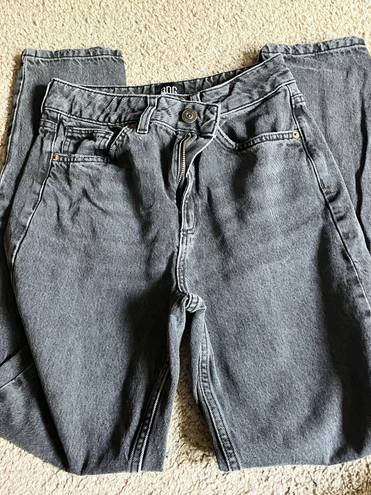 Black Straight Leg Jeans Size 0