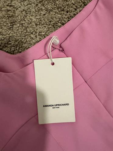 Amanda Uprichard Formal Pink Mini Dress