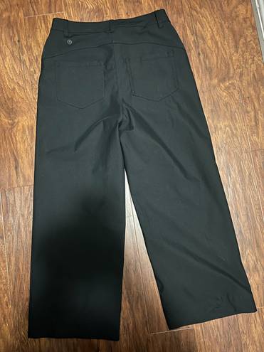 Lululemon City Sleek 5 Pocket Wide-Leg High Rise 7/8 Length Pant