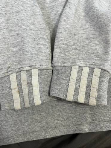 Adidas Gray Crewneck Sweatshirt