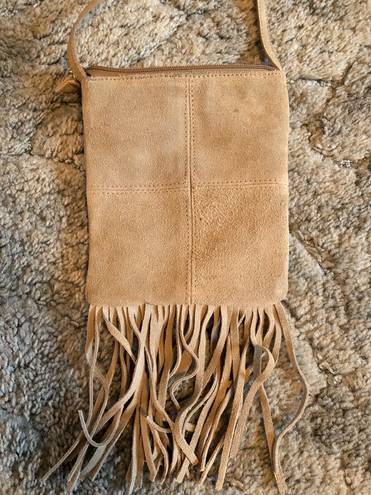 Chateau Crossbody Bag With Fringe