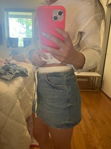 ZARA denim skirt