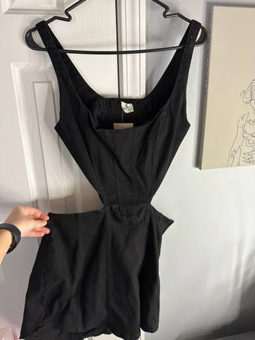 Denim Dress Black