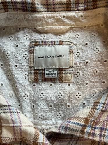 American Eagle Outfitters Flannel Button Up