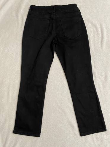 SO Crop Low Rise Black Jeans Size 9