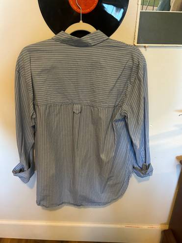 Treasure & Bond Blue Collared Shirt