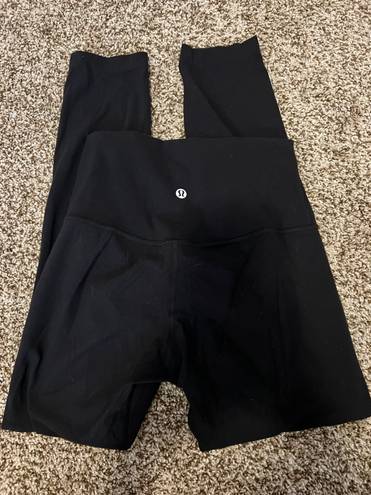 Lululemon Black Align Leggings 25”