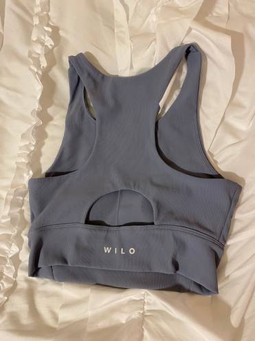 Wilo Athletic Blue/gray Wilo Workout Top Medium