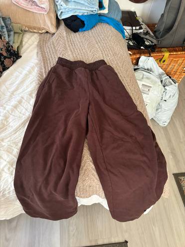 Divided Brown Sweatpants 