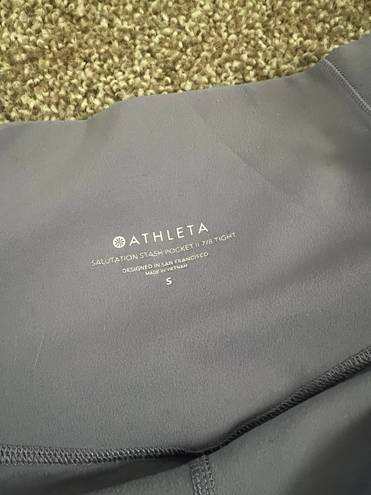 Athleta Salutation Stash Pocket Leggings 7/8