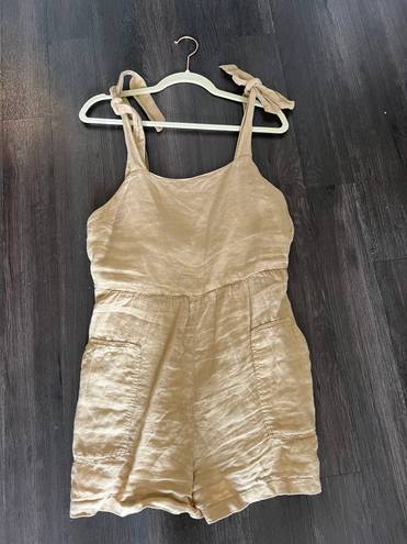 ZARA Linen Romper