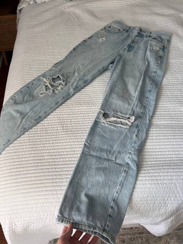 PacSun Distressed Dad Jeans