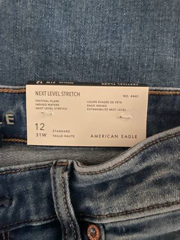 American Eagle NWT  Flare Jeans Size 12R