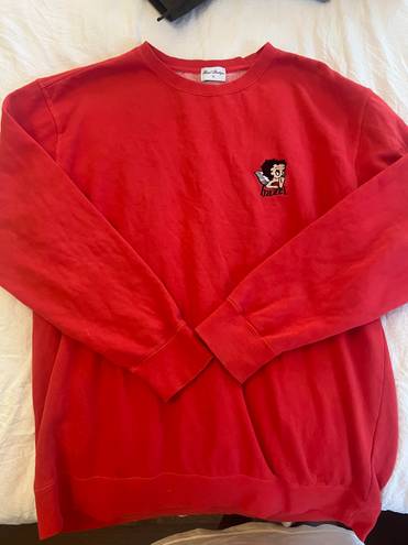 Hazel Boutique Red Crewneck