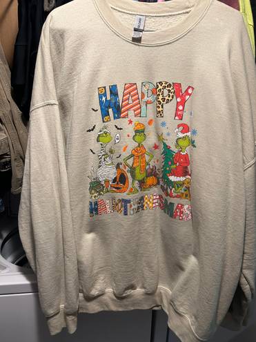 grinch Sweatshirt Size 3X