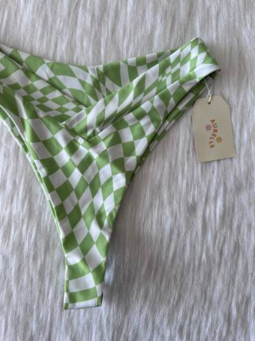 Aurelle Swim NWT  Riza Green Bikini Bottoms