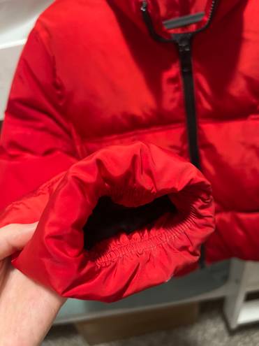 Divided Red Puffer Jacket XS