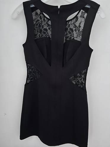 Finders Keepers black lace cut out  dress