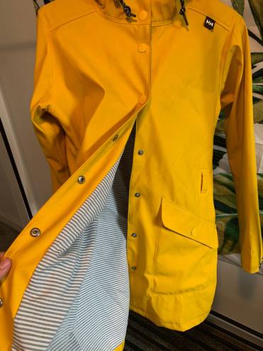 Helly Hansen Yellow Rain Jacket 