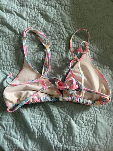 Target Flower Bikini Top