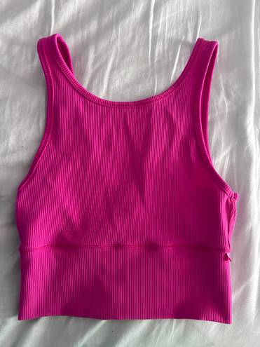 Lululemon Sonic Pink Pívot Tank