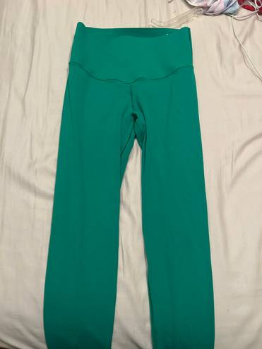 Aerie High Waisted Green Leggings