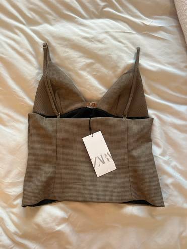 ZARA Corset Tank Top