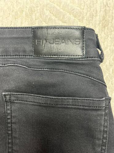 Fit Jeans Black Contour Jeans