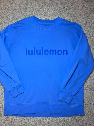 Lululemon Perfectly Oversized Crew Logo