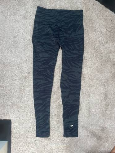 Gymshark Black Animal Print Leggings