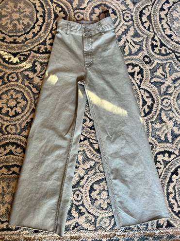 ZARA Gray  Marine Straight Jeans