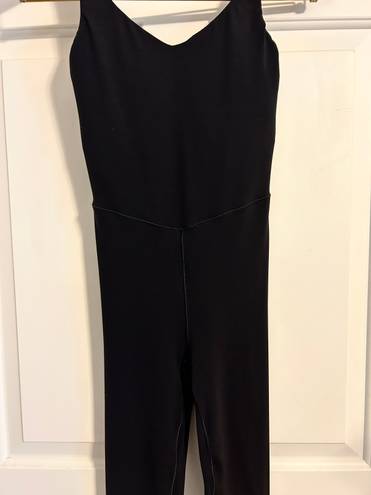 Aerie Offline By Real Me Low Key Full Length Legging Tank Jumpsuit Black Small