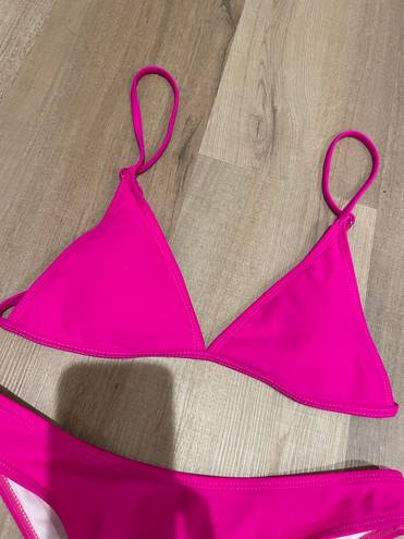 Hot Pink Bikini Set