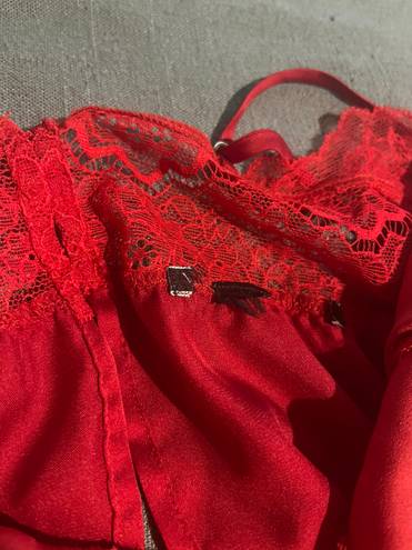 Victoria's Secret Satin Lace Cami & Short Set