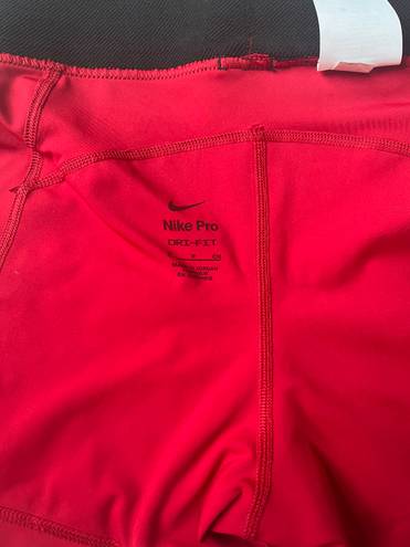 Nike Red Pro Shorts