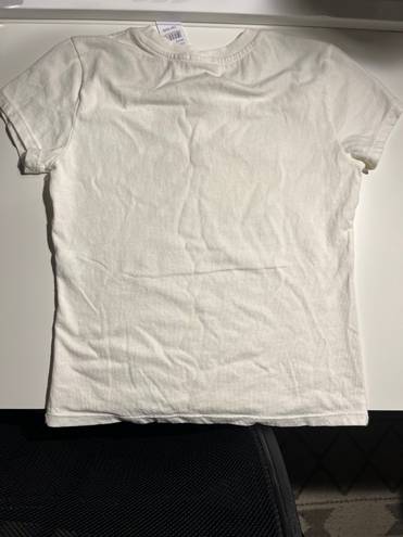 John Galt White Short Sleeve