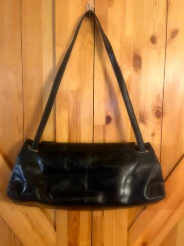 J.Jill   Black Leather Handbag PURSE Adjustable 2/1 Straps Bag Pocketbook. 