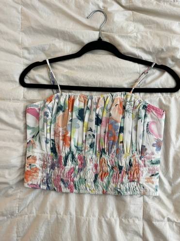 Abercrombie & Fitch Floral Crop Top