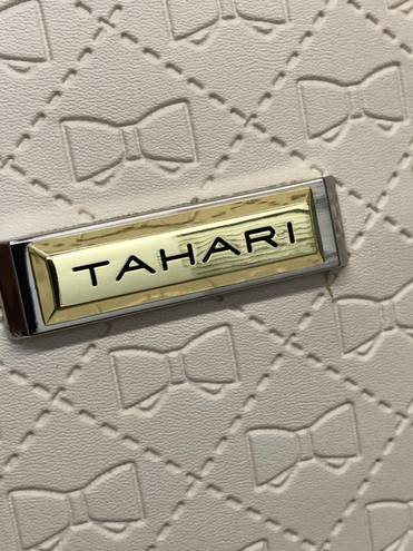 Tahari French Vanilla Triple Entry Satchel