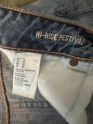 American Eagle AE Hi Rise Festival Shorts 