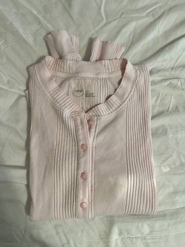 Aerie baby pink long sleeve