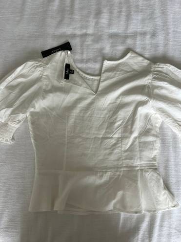 Lulus White Blouse