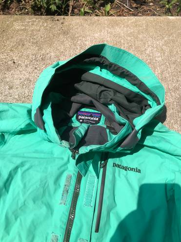 Patagonia Women’s  GorTex rain jacket size M .