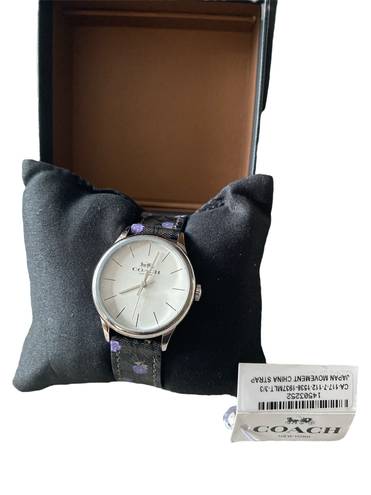 Coach NWT  Ruby Watch, 32MM  Mahogany Purple