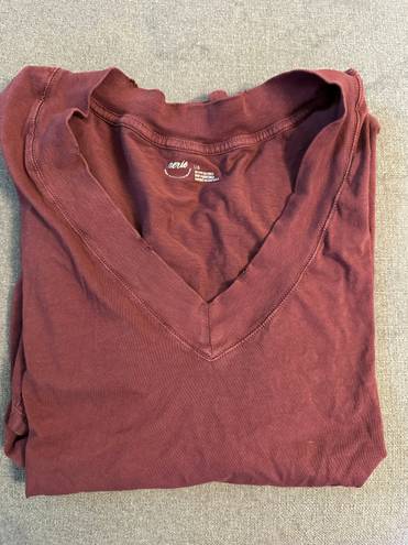 Aerie Extreme V-Neck Oversized Tee