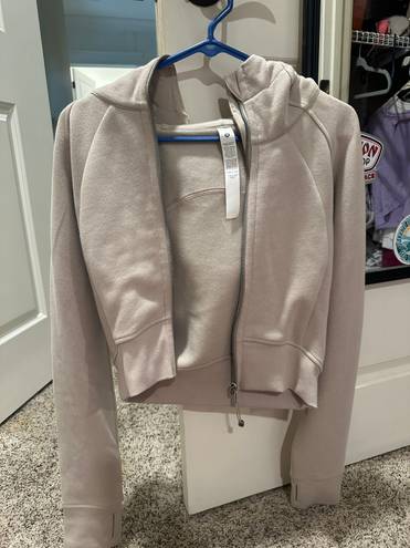 Lululemon Scuba Full Zip Cropped Hoodie