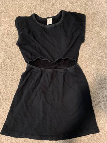 Aerie Offline  Black Cut Out Dress