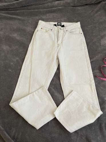 Urban Outfitters BDG High Waisted Cowboy Jeans Cream Color